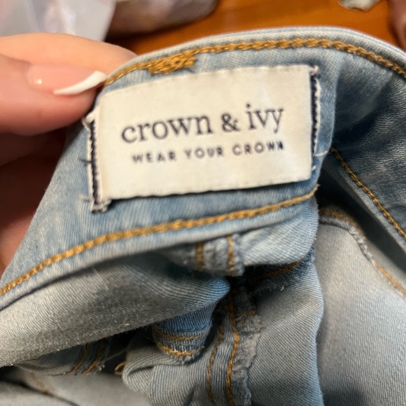 Crown Ivy cropped high waisted jeans - Picture 3 of 3